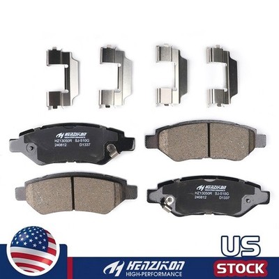 Rear Ceramic Brake Pads for Cadillac CTS 2008-2014 Base Luxury Performance