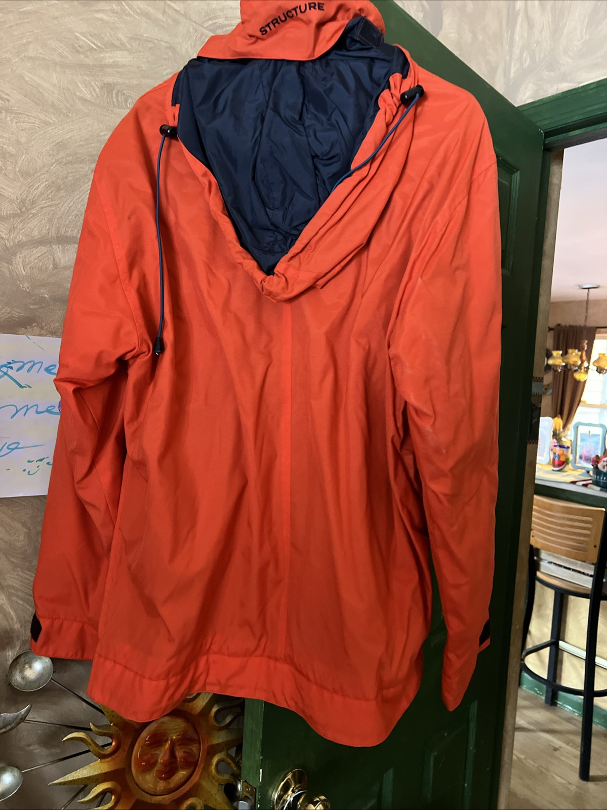 Structure mens jacket Medium Orange Waterproof - image 6