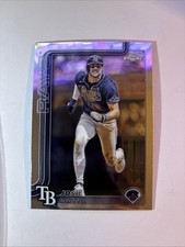 2025 Topps Chrome - Josh Lowe #111 Baseball Card Nm