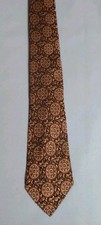 WEMLON by Wembley Tie For Brown Olive Or Black Suit Brown Tie Retro Boho Hippie