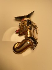 MB Boucher Vintage Distressed WW2 British Jack Tar Sailor Pipe HMS Hat Pin