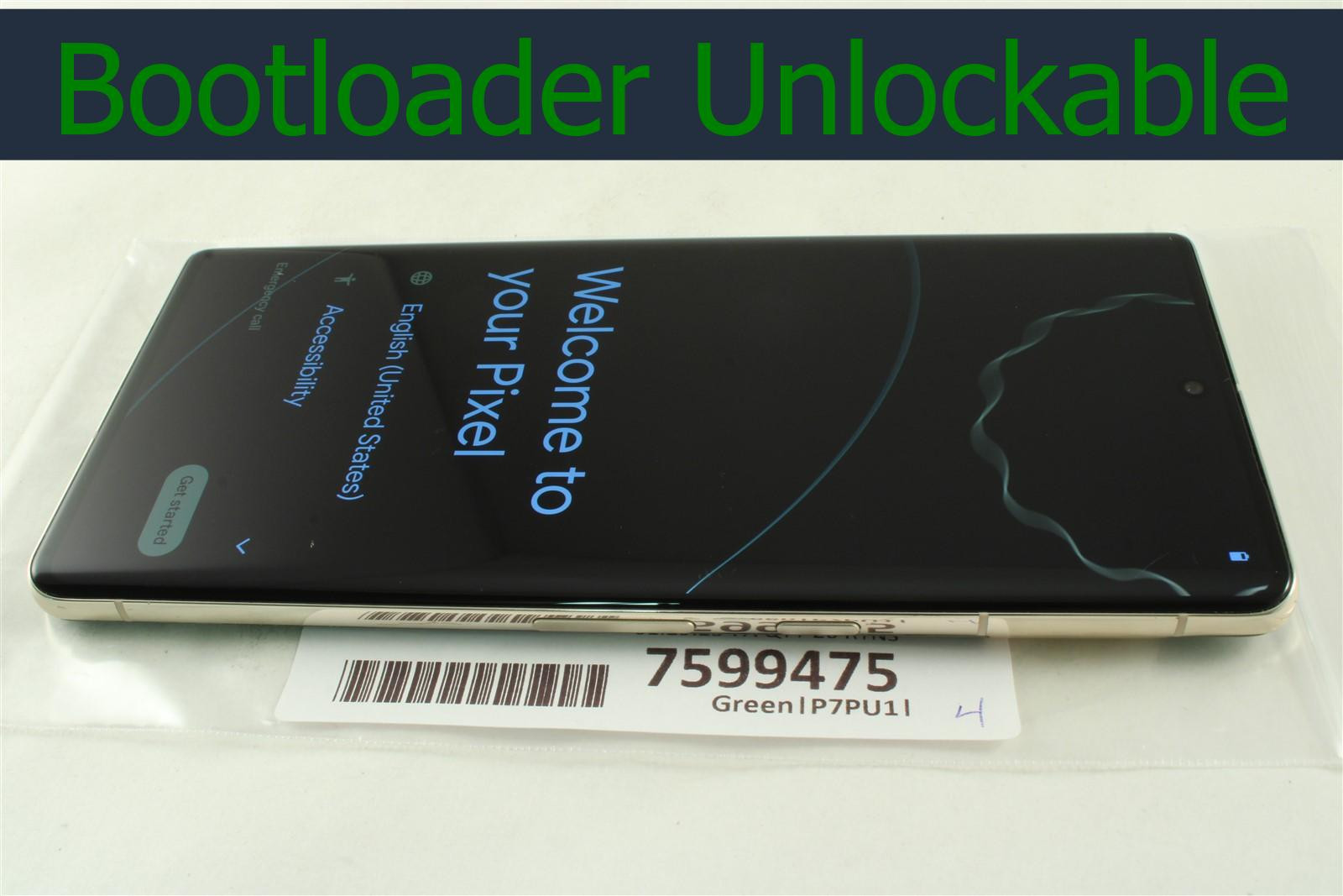 Google Pixel 7 Pro Unlocked AT&T T-Mobile Verizon Unlockable Bootloader 7599475