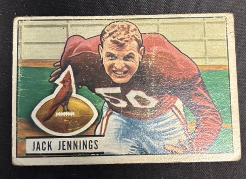 Jack Jennings #98 1951 Bowman card