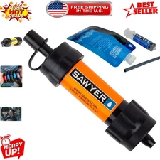 Portable Mini Water Purification Filter - Essential for Outdoors and Emergencies