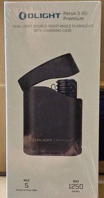 Olight Perun 3 Mini Premium Flashlight 1250 Lumens with Charging Case