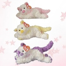    Set of 3 TY Beanie Babies CATS - MWMT'S