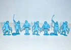 Vintage 1960s Marx IGY Arctic Alaska Playset Plastic Eskimo Figures