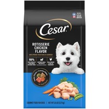 CESAR Small Breed Dry Dog Food Rotisserie Chicken Flavor with Spring Vegetables