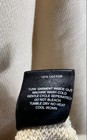 Well Known Studios Hoodie Beige Taping Red Accents Cotton Sz L — photo 5