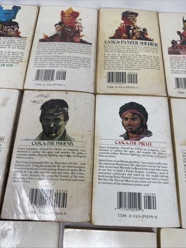 15x Casca Eternal Mercenary Barry Sadler 1 2 3 4 5 9 10 12 14 15 16 17 18 21 22 - Foto 19 di 22