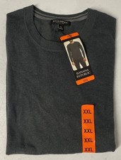 Banana Republic Men's Merino Wool Crew Neck Sweater Pullover GRAY XXL 2XL Layer