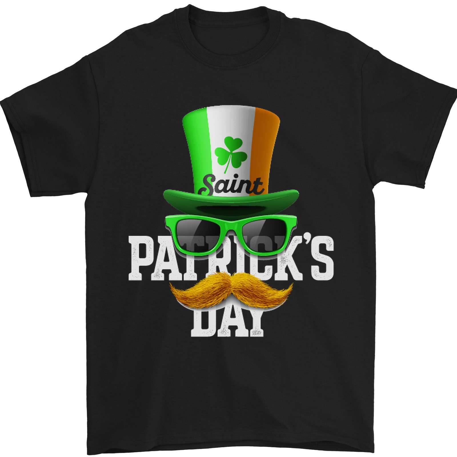 Camiseta Divertida Irlandesa Para Hombre De Disfraz De San Patricio 100% Algodón