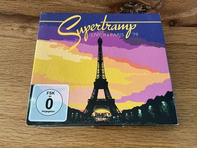 SUPERTRAMP - LIVE IN PARIS '79 2 DVD + CD sehr Guter Zustand!
