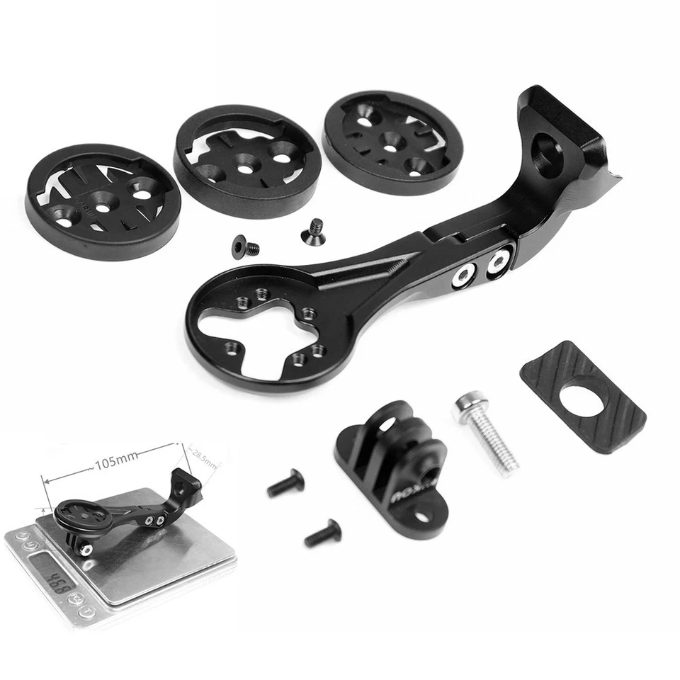 Fahrradcomputer Halterung für Garmin Perfect Fit für Trek MADONE SLR79 Schwarz - Bild 2 von 4