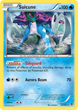 SUICUNE 20/101 R PLASMA BLAST POKEMON REVERSE HOLO LP on eBay