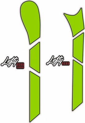 Lefty Ocho Carbon and Aluminum Fork Sticker