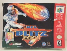 NFL Blitz 2001 Nintendo 64 N64 Authentic BOX ONLY