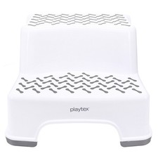 2-Tier Step Stool Kids  Bathroom  Bedroom White