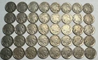 ROLL of 40 full date Indian Head BUFFALO NICKELS. Exact coins shown. #11