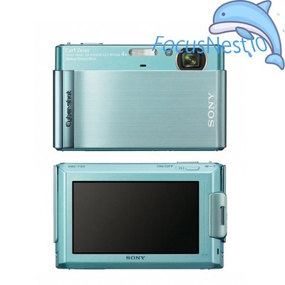 SONY Cyber-shot DSC-T90 Digital Camera 12.10 MP 4x Optical Zoom with Accessories