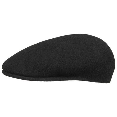 KANGOL   ORIGINAL 504 CAP FLATCAP SCHIEBERMÜTZE MÜTZE KAPPE WOLLE SCHWARZ NEU