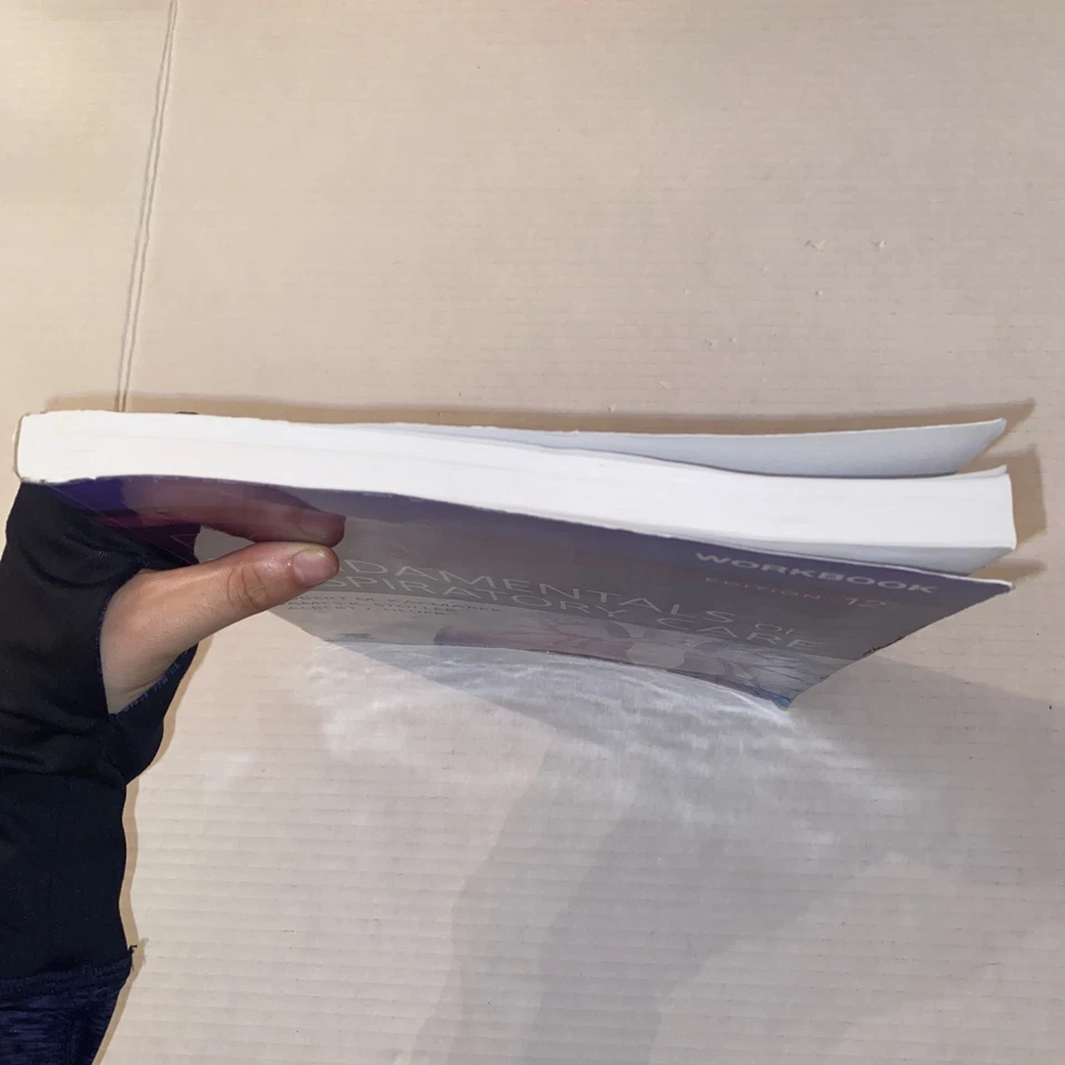 Workbook for Egan's Fundamentals of Respiratory Care by Albert J. Heuer, Robert - Image 3 of 4