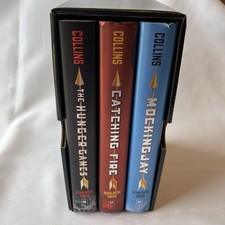 Hunger Games Catching Fire Mockingjay Trilogy Hardcover Box Set Suzanne Collins