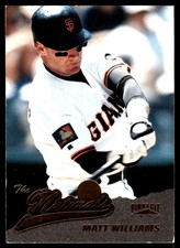 Matt Williams 1996 Pinnacle #160 Giants MLB READ FREE SHIPPING AutographDen