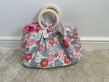 BNWT Cath Kidston Floral Shopper Tote Bag, Enamel Style Handles
