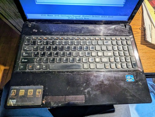 Lenovo G580 i3-3110M OHNE Festplatte für Ersatzteile/Reparatur - Bild 2 von 13