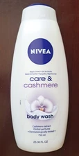 Nivea 25oz Care & Cashmere Extract Orchid Perfume Moisture Body Wash