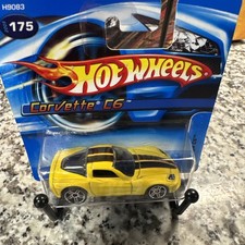 Hot Wheels Corvette C6 - Short Card HTF / Yellow 175