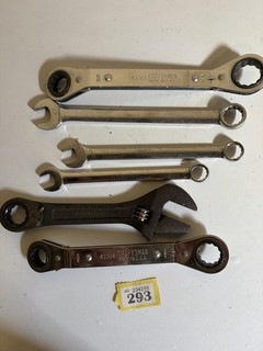 Tools Jobless Mixed Spanners Ratchet Craftsman USA No lot Signet