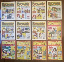 BROWNIE RAINBOW Guides Brownies Magazines / Comics 1993-1997 Job Lot Bundle x 12
