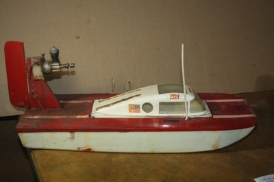 Vintage Sterling Remote Control Boat - As Found - Parts or Repair- No Remote