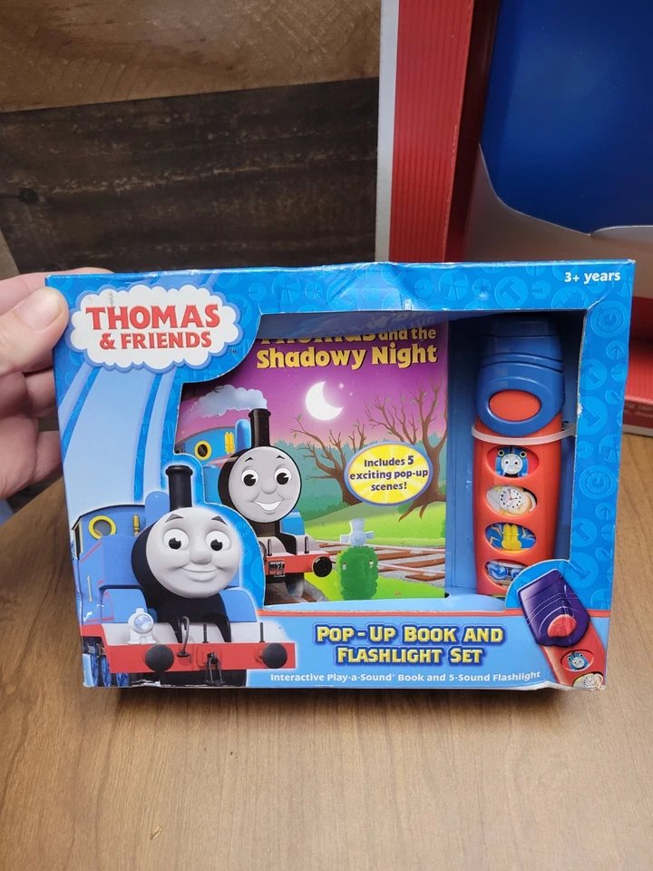 Todler Toys Try Me Laptop Pop-up book with Flashlight Set - Image 3 of 4