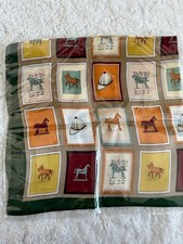 Square Satin Scarf Silk Feel Wrap 27"x27"
