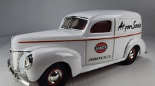 Amoco Coin Bank American Classics 5193  Panel truck  1/25 scale 7" w/key 1994