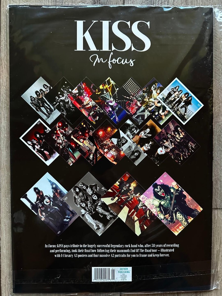 2023 KISS In FOCUS 14 A3 Posters 4 A2 PORTRAITS All Frameable NEW