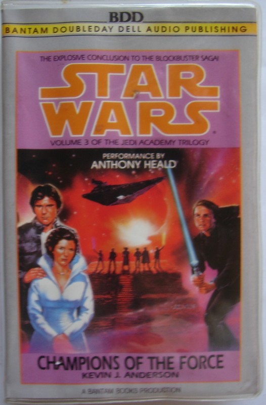 Star Wars Audio book Champions of the Force  cassette  on tape audiobook    816 