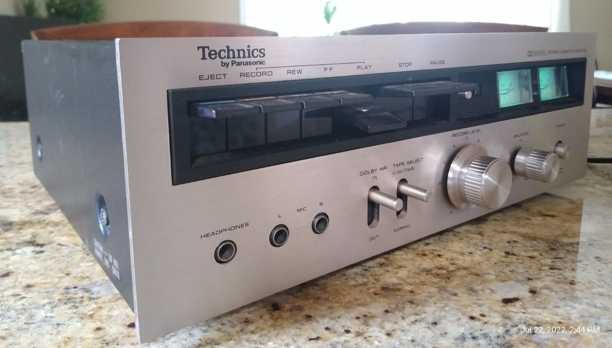 Rare Vintage Technics RS-610US Stereo Cassette Deck Made in Japan
