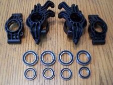 Fit Traxxas 8S X-Maxx Front Rear Axle Carriers Caster Block Knuckles Bearing Hub