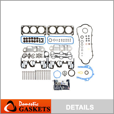 Fits 95-99 Buick Chevrolet Oldsmobile Pontiac 3.1L OHV Full Gasket Set Bolts