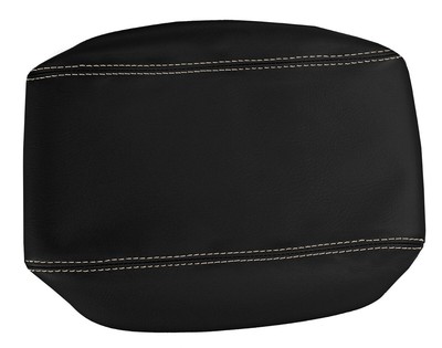 Synthetic Leather Center Console Lid Armrest Cover Beige Fits 97-01