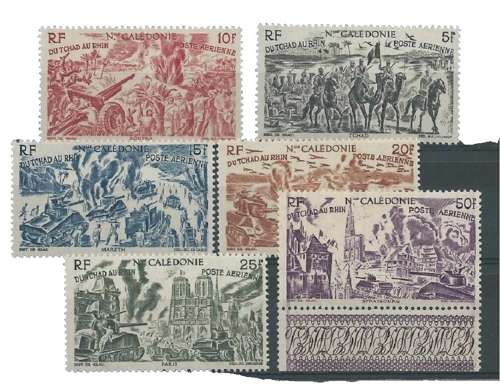 New Caledonian Pre-Decimal French & Colonies Stamps