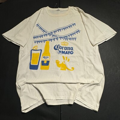 Fruit of the Loom Label - CORONA (Cinco) de Mayo CORONA Extra (XL) T-Shirt