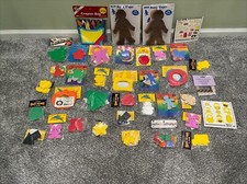 Lot of 35 Die Cuts People Shapes for Teachers Scrapbooking NEW