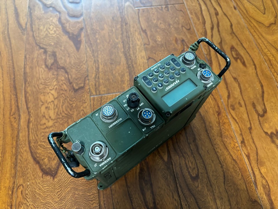 HARRIS PRC-117F(C)RF-5800H-MP RECEIVER/TRANSMITTER RADIO MAIN BODY ...