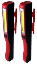 FREE SHIPPING! 2 Pack - Dual Mode LED Flashlights - Magnetic Pivot Clip