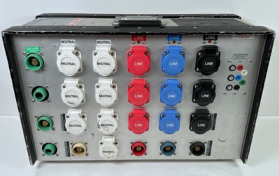 AC Power SST 2400A 2x6 Camlock Spider Indoor Rated w/ Std. Recepts